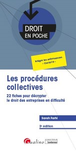Picture of Les procédures collectives