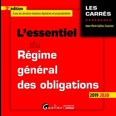 Picture of L'essentiel du régime général des obligations