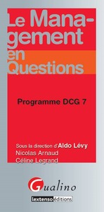 Image de le management en questions - programme dcg 7