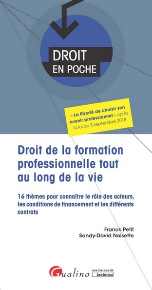 Picture of Droit de la formation professionnelle tout au long de la vie