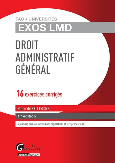 Image de EXOS LMD - DROIT ADMINISTRATIF GÉNÉRAL
