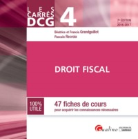 Picture of CARRÉS DCG 4 - DROIT FISCAL - 7ÈME ÉDITION