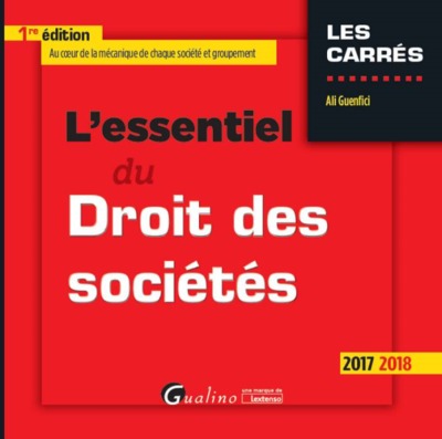 Image de L'ESSENTIEL DU DROIT DES SOCIETES