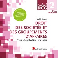 Image de DCG 2 - Droit des sociétés et des groupements d'affaires