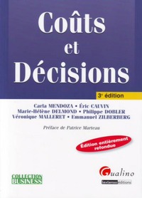 Picture of coûts et décisions - 3ème édition