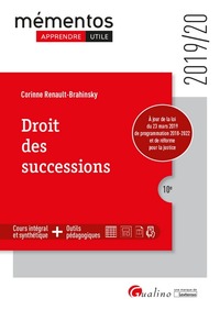 Picture of Droit des successions, 10ème édition - 2019/20
