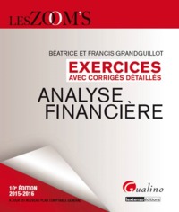 Image de Analyse financière exercices avec corrigés détaillés
