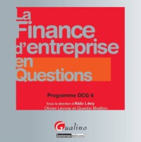 Picture of la finance d'entreprise en questions - programme dcg 6