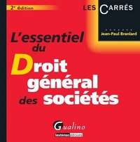Picture of l'essentiel du droit général des sociétés - 2ème édition