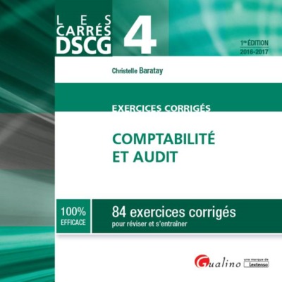 Picture of CARRÉS EXOS DSCG 4 - COMPTABILITÉ ET AUDIT