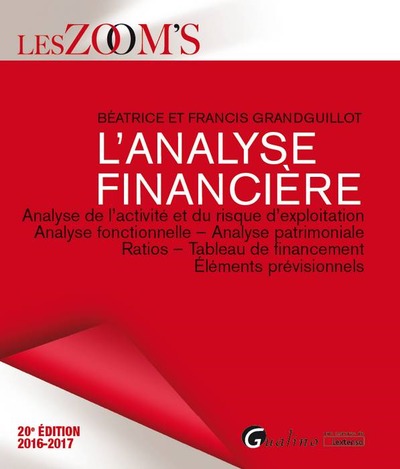 Picture of L'ANALYSE FINANCIÈRE 2016-2017 - 20ÈME ÉDITION