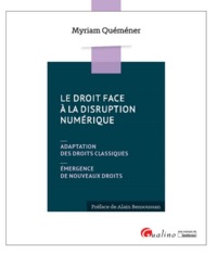Picture of LE DROIT FACE A LA DISRUPTION NUMERIQUE