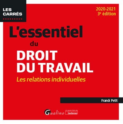Picture of L'essentiel du droit du travail : les relations individuelles