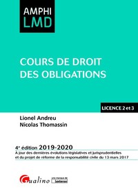 Picture of Cours de droit des obligations