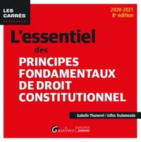 Picture of L'essentiel des principes fondamentaux de droit constitutionnel