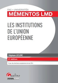 Picture of les institutions de l'union européenne - 5ème édition