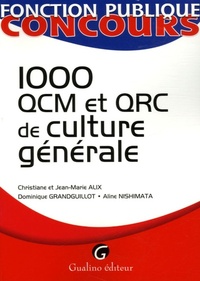 Picture of 1000 qcm et qrc de culture générale