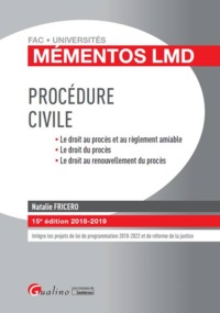 Picture of PROCEDURE CIVILE - 15EME EDITION