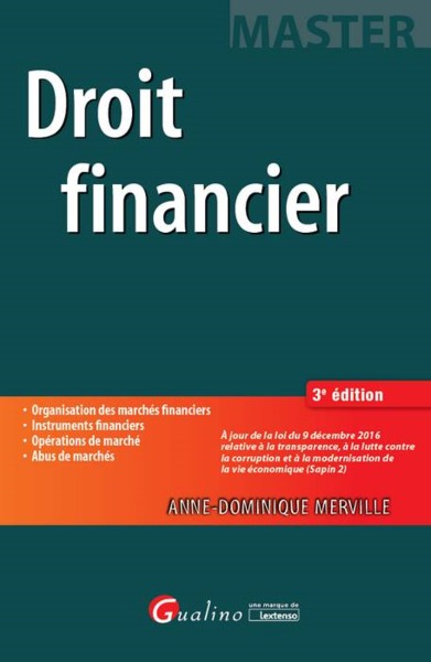 Image de DROIT FINANCIER - 3ÈME ÉDITION