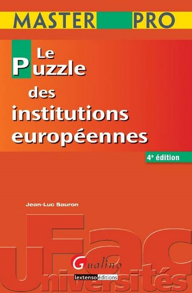 Picture of MASTER PRO - LE PUZZLE DES INSTITUTIONS EUROPÉENNES - 4ÈME ÉDITION