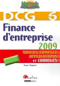Picture of finance d'entreprise - dcg 6