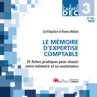 Picture of DEC 3 - Le mémoire d'expertise comptable