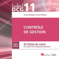 Picture of DCG 11 - CONTROLE DE GESTION 7EME ED