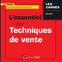 Picture of L'ESSENTIEL DES TECHNIQUES DE VENTE