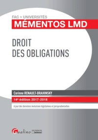 Picture of DROIT DES OBLIGATIONS 14EME EDITION