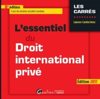 Image de L'ESSENTIEL DU DROIT INTERNATIONAL PRIVÉ - 6ÈME ÉDITION