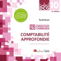 Picture of DCG 10 - Exercices corrigés - Comptabilité approfondie