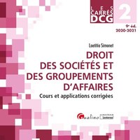 Image de DCG 2 - Droit des sociétés et des groupements d'affaires