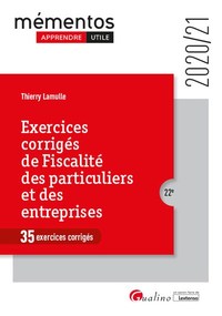 Image de Exercices corrigés de fiscalité des particuliers et des entreprises