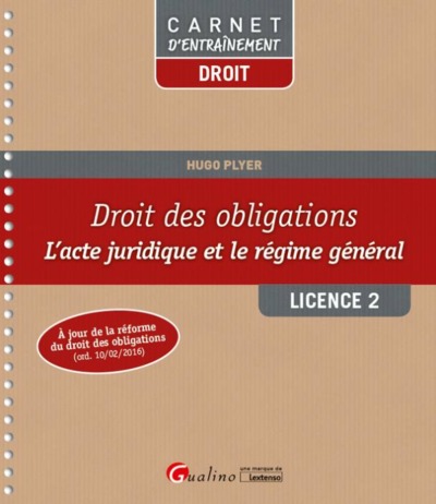 Image de DROIT DES OBLIGATIONS L2-S1