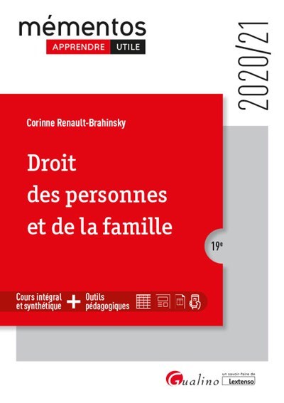 Picture of Droit des personnes et de la famille