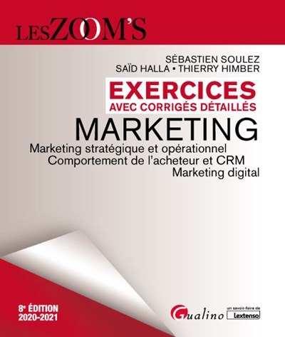 Image de Exercices avec corrigés détaillés - Marketing