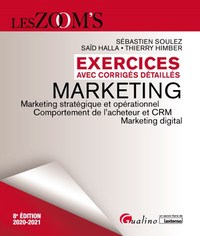 Image de Exercices avec corrigés détaillés - Marketing