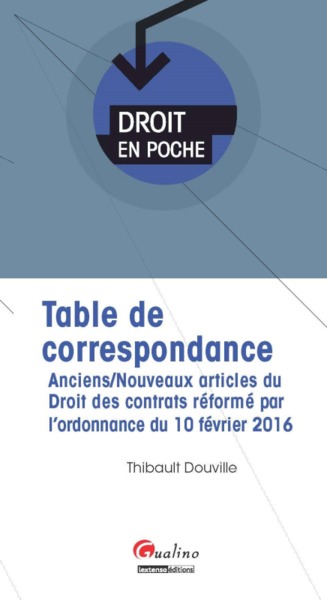 Picture of table de correspondance