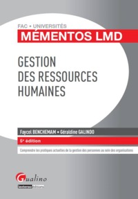 Picture of mémentos lmd - gestion des ressources humaines - 5ème édition