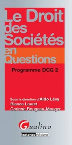 Picture of le droit des sociétés en questions - programme dcg 2