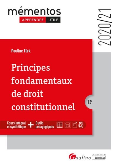 Picture of Principes fondamentaux de droit constitutionnel