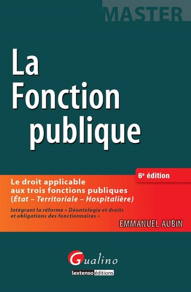Picture of la fonction publique - 6ème édition