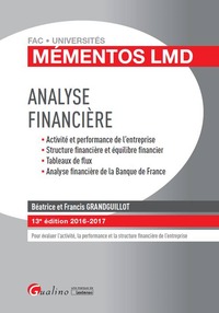 Picture of ANALYSE FINANCIÈRE 2016-2017 - 13ÈME ÉDITION