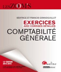 Image de Comptabilité générale exercices avec corrigés détaillés