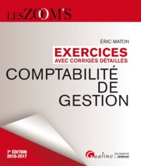 Picture of EXERCICES CORRIGÉS DE COMPTABILITÉ DE GESTION - 7ÈME ÉDITION