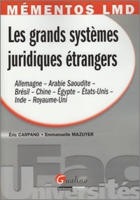 Image de mémentos lmd - les grands systèmes juridiques étrangers
