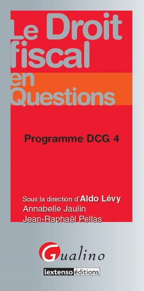 Picture of LE DROIT FISCAL EN QUESTIONS - PROGRAMME DCG 4