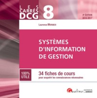 Picture of carrés dcg 8 - systèmes d'information de gestion - 4ème édition