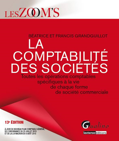 Picture of LA COMPTABILITÉ DES SOCIÉTÉS - 13ÈME ÉDITION