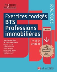 Picture of Exercices corrigés BTS Professions immobilières